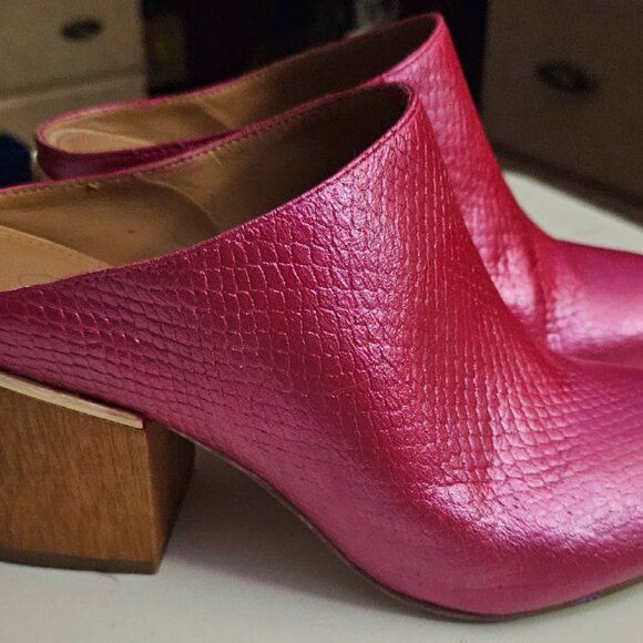 Calvin Klein Shoes - Calvin Klein Leather Mules